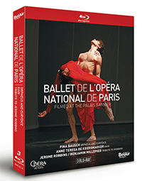 PARIS NATIONAL OPERA BALLET - Orfeo ed Euridice / Rain / Tribute to Jerome Robbins (2008-2014) (3 Blu-ray Disc Box Set, Full-HD)