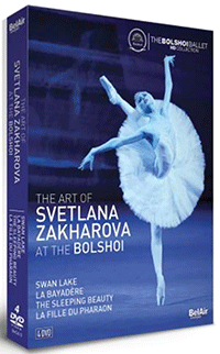ART OF SVETLANA ZAKHAROVA AT THE BOLSHOI (THE) (4-DVD Box Set) (NTSC)