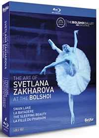 ART OF SVETLANA ZAKHAROVA AT THE BOLSHOI (THE) (4-Blu-ray Disc Box Set, Full-HD)
