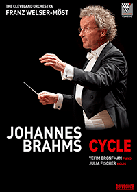 BRAHMS, J.: Symphonies / Piano Concertos (Cycle) (Bronfman, J. Fischer, Cleveland Orchestra, Welser-Möst) (3-DVD Box Set) (NTSC)