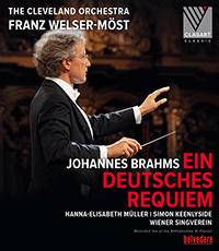 BRAHMS, J.: Deutsches Requiem (Ein) (H.-E. Müller, Keenlyside, Wiener Singverein, Cleveland Orchestra, Welser-Möst) (Blu-ray, HD)