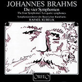 BRAHMS, J.: Symphonies Nos. 1-4 (Bavarian Radio Symphony, R. Kubelik)