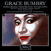 Opera Arias (Soprano): Bumbry, Grace - VERDI, G. / GOUNOD, C.-F. / MASSENET, J. / GLUCK, C.W. / CHARPENTIER, G. / CHERUBINI, L.