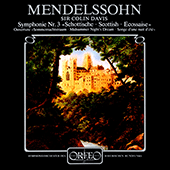 MENDELSSOHN, Felix: Midsummer Night's Dream Overture (A) / Symphony No. 3, 