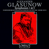 GLAZUNOV, A.K.: Symphonies Nos. 1, 