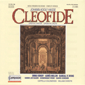 HASSE, J.A.: Cleofide [Opera] (Kirby)