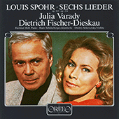 SPOHR, L.: Vocal Music (Fischer-Dieskau, Várady, Schöneberger, Sitkovetsky, Höll)