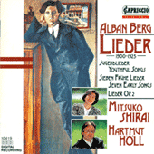 BERG, A.: Lieder (Shirai, Holl)