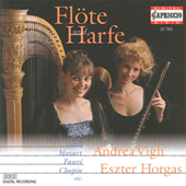 Flute and Harp Recital: Horgas, Eszter / Vigh, Andrea - BACH, J.S. / FAURÉ, G. / MOZART, W.A. / RAVEL, M. / IBERT, J. / KUHLAU, F. (Flute and Harp)