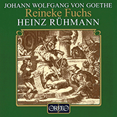 KIESEWETTER, P.: Reineke Fuchs (arr. H. Ruhmann for narrator and chamber ensemble) (Rühmann, Bavarian Radio Symphony, Kiesewetter)