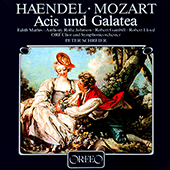 MOZART, W.A.: Handel - Acis and Galatea [Opera] (Mathis, Rolfe-Johnson, ORF Chorus and Symphony, P. Schreier)