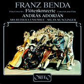 BENDA, F.: Flute Concertos (Adorján, Prague Ars Rediviva Orchestra, Munclinger)