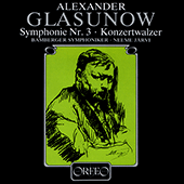 GLAZUNOV, A.K.: Symphony No. 3 / Concert Waltz No. 2 (Bamberg Symphony, N. Järvi)