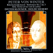 WINTER, P. von: Clarinet Concerto / Symphonies Nos. 2 and 3 / Torni al tuo sen la calma (South West German Chamber Orchestra Pforzheim, Moesus)