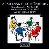 ZEMLINSKY, A.: String Quartet No. 2 / SCHOENBERG, A.: String Quartet in D Major (Artis Quartet)