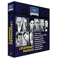 Orfeo 40th Anniversary Edition - Legendary Pianists (Anda, Gelber, Gulda, Kempff, Maisenberg, Lifschitz, Seemann, Oppitz, Serkin)