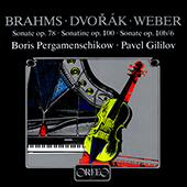 Cello Recital: Pergamenschikow, Boris - BRAHMS, J. / DVORÁK, A. / WEBER, C.M. von