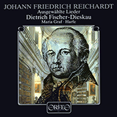 REICHARDT, J.F.: Lieder der Liebe und der Einsamkeit (Fischer-Dieskau, M. Graf)