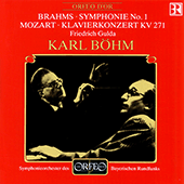 BRAHMS, J.: Symphony No. 1 / MOZART, W.A.: Piano Concerto No. 9, 