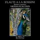 ROSSINI, G.: Sonatas for Strings Nos. 1, 2, 3, 6 (arr. for flute ensemble) (Vienna Flautists)