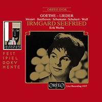 Vocal Recital (Soprano): Seefried, Irmgard - MOZART, W.A. / BEETHOVEN, L. van / SCHUMANN, R. / SCHUBERT, F. (Goethe - Lieder) (1957)