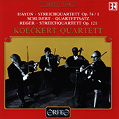 HAYDN, J.: String Quartet No. 57 / SCHUBERT, F.: String Quartet No. 12 / REGER, M.: String Quartet, Op. 121 (Koeckert Quartet)