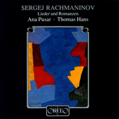 RACHMANINOV, S.: Lieder und Romanzen (Jeric, T. Hans)