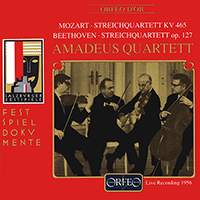 MOZART, W.A.: String Quartet No. 19, 