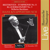 BEETHOVEN, L. van: Symphony No. 8 / Piano Concerto No. 5, 