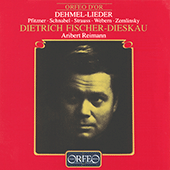 Vocal Recital: Fischer-Dieskau, Dietrich - PFITZNER, H. / SCHNABEL, A. / STRAUSS, R. / WEBERN, A. / ZEMLINSKY, A.