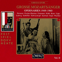 MOZART, W.A.: Opera Arias (Grosse Mozartsänger, Vol. 2) (Dermota, Fischer-Dieskau, Grümmer, Köth, Kunz, Lipp, C. Ludwig) (1949-1960)