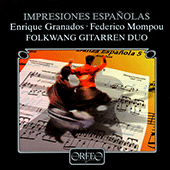 GRANADOS, E.: 12 Danzas españolas (arr. for 2 guitars) / Impresiones intimas (arr. for 2 guitars) (Folkwang Gitarren Duo)