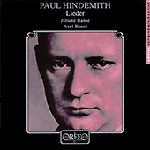 HINDEMITH, P.: Vocal Music (Banse, Bauni)