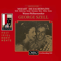MOZART, W.A.: Zauberflöte (Die) [Opera] (Köth, Della Casa, Sciutti, Vienna State Opera Chorus, Vienna Philharmonic, Szell) (1959)