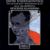 SHOSTAKOVICH, D.: Piano Trios Nos. 1 and 2 / 7 Verses (Ablaberdyeva, Munich Piano Trio)