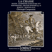 Orchestral Music - HAYDN, J. / HOFFMEISTER, F.A. / MARQUIS DE DAMPIERRE, M.-A. (La Chasse) ( Vienna Volksoper Chamber Orchestra, Campestrini)