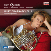 Horn Quintets - MOZART, W.A. / HAUFF, W.G. / HOFFMEISTER, F.A. / BEETHOVEN, L. van (Guarnaschelli, Erdei, Signum Quartet)