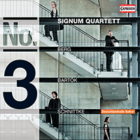 String Quartets - BERG, A. / BARTOK, B. / SCHNITTKE, A. (No. 3) (Signum Quartet)