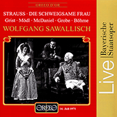 STRAUSS, R.: Schweigsame Frau (Die) [Opera] (Grist, Mödl, McDaniel, Grobe, Böhme, Bavarian State Opera Chorus and Orchestra, Sawallisch)