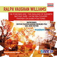 VAUGHAN WILLIAMS, R.: 3 Portraits from The England of Elizabeth / Fantasia on Sussex Folk Tunes (Rummel, Rheinland-Pfalz State Philharmonic, Steffens)