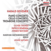 GENZMER, H.: Piano Concerto No. 1 / Cello Concerto / Trombone Concerto (Triendl, Demenga, Rijen, Berlin Radio Symphony, Matiakh)