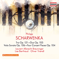 SCHARWENKA, P.: Piano Trio, Op. 121 / Duo for Violin and Viola / Viola Sonata / 4 Concert Pieces (Breuninger, Berthaud, Triendl)