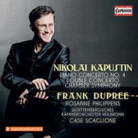 KAPUSTIN, N.: Piano Concerto No. 4 / Concerto for Violin, Piano and Strings (Dupree, Württemberg Chamber Orchestra of Heilbronn, C. Scaglione)
