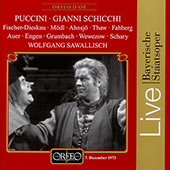 PUCCINI, G.: Gianni Schicchi [Opera] (Sung in German) (Fischer-Dieskau, Schary, Bavarian State Opera Chorus, Bavarian State Orchestra, Sawallisch)