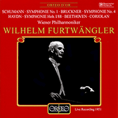 Orchestral Music - HAYDN, J. / BEETHOVEN, L. van / SCHUMANN, R. / BRUCKNER, A. (Vienna Philharmonic, Furtwängler)