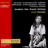 Opera Arias (Soprano): Várady, Julia - MOZART, W.A. / STRAUSS, R. / WAGNER, R. / VERDI, G. (1975-1992)