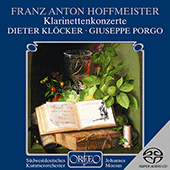 HOFFMEISTER, F.A.: Clarinet Concerto / Sinfonia concertante No. 2 (South West German Chamber Orchestra, Pforzheim, Moesus)