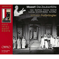 MOZART, W.A.: Zauberflöte (Die) [Opera] (Lipp, Seefried, Oravez, Vienna State Opera Chorus, Vienna Philharmonic, Furtwängler) (1949)