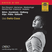 Opera Arias (Soprano): Della Casa, Lisa - MOZART, W.A. / WAGNER, R. / STRAUSS, R. / EINEM, G. von (1955-1971)