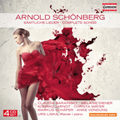 SCHOENBERG, A.: Songs (Complete) (Jarnot, Barainsky, Diener, Mayer, Schafer, Vondung)